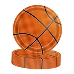 50PCS Party Paper Plates 7 Inch, Disposable Birthday Supplies Basketball New. Price: $17.98.