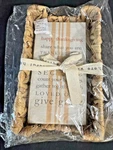 Nwt Mud Pie Thanksgiving Paper Napkin Set W/ Woven Seagrass Basket New. Price: $14.00.