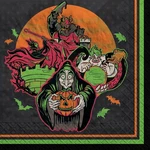 Disney Halloween Villains Haunted House Carnival Party Paper Beverage Napkins New. Price: $12.99.