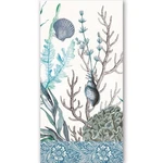 Michel Design Works Ocean Tide Shells Coral 15 Triple-ply Paper Hostess Napkins New. Price: $7.95.