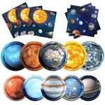 Cmusko Space Theme Party Decorations-solar System Plates And Napkins Galaxy P... New. Price: $26.37.