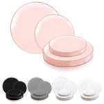 Organic Round Disposable Plastic Plates Wedding Party Value Sets 120 Pcs New. Price: $162.99.