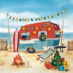 Boston International Ihr Holiday Themed Cocktail Napkins, Camping Sea New. Price: $11.98.