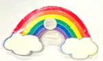 Meri Rainbow And Clouds Paper Plates Set Of 8 Pack New. Price: $8.99.