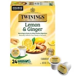 Lemon & Ginger Herbal Tea K-cup Pods For Keurig, 24 Count Caffeine-free New. Price: $23.65.
