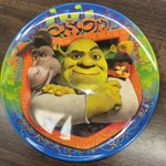 C Zak! 100% Melamine 2007 Shrek And Friends 8" Plate Used. Price: $10.00.