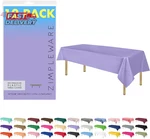 Zimpleware Premium Lavender Plastic Table Cloth Disposable (12 Pk) New. Price: $33.78.