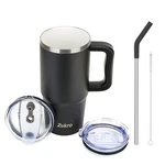 Zukro 24 Oz Ceramic Lined Tumbler With Handle Straw, No Metal Taste, Insu... New. Price: $32.73.