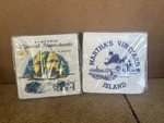 Vintage New England Paper Cocktail Napkins Marthas Vineyard Plymouth C30. Price: $24.99.