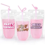 Bachelorette Party Drink Pouches 16 Count Cups Bridesmaid New. Price: $40.28.