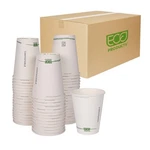 Compostable Disposable Greenstripe 12OZ Coffee Cups, Case 1000, White Sing... Used. Price: $102.32.