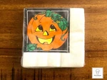 Amscan 16 Luncheon Paper Napkins Halloween Pumpkin Vintage Fall / 70S Nos! New. Price: $9.99.
