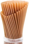 100PCS Sugarcane Straws 8 Sturdy Biodegradable INCH-100, Brown New. Price: $16.43.