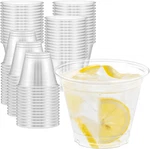 100 Pack 9 Oz Clear Plastic Cups Food Safe Disposable Wine Cocktail Punch Party New. Price: $21.99.