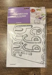 Easter Egg Hunt Coloring Table Cover 36" X 48" New Nip Amscan. Price: $10.99.