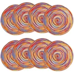 Okuna Outpost Braided Round Set - Vibrant Accent & Colorful Placemat... New. Price: $29.68.