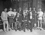 Members Of Great Eastern Railway Boxing Team With Their Cups Old Photo New. Price: $6.43.