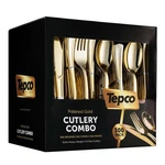 300 Gold Disposable Plastic Flatware Set - 100 Forks, Spoons, Knives ... New. Price: $41.91.
