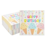 Blue Panda Birthday Napkins For Ice Cream Party Decorations & Suppli... New. Price: $22.50.