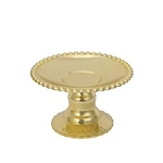 Balsa Circle 12 Gold Plastic Round Mini Dessert Display Stands 5", New. Price: $17.99.