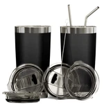 Bluepeak Double Wall Vacuum Stainless Steel Insulated Tumblers Set, 2-PACK ... New. Price: $38.30.