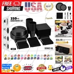 350 Pcs Black Plastic Plates For Party, Disposable Set, Of Ea... New. Price: $101.99.