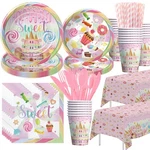 Xenorik Candyland Party Decorations Tableware Girl - Multiple Colors New. Price: $31.17.