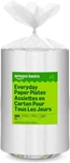 Everyday Disposable Paper Plates 300 Count, 8.62" Microwave-safe, Soak-proof New. Price: $29.99.