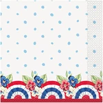 The Pioneer Woman Red White And Blue Patriotic 20 Paper Luncheon Dinner Napkins New. Price: $6.99.