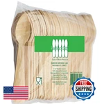 Perfect Stix Green Spoon 140-1000 Wooden Compostable Cutlery 5-1/2 New. Price: $61.84.