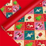 Whaline Christmas Nutcracker Wrapping Paper -mini Count (pack Of 1), Red New. Price: $14.75.