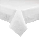 Disposable 3 Ply Paper & Plastic Tablecloth Absorbent, Waterproof, White New. Price: $38.01.