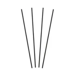 Royal 7.5" Black Sip Straw, Package Of 1000 New. Price: $18.69.