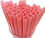 100PCS Heart Shaped Pink Straws Disposable Drinking Cute Individually Wrap New. Price: $18.96.