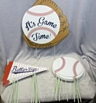 Big Dot Of Happiness Batter Up Baseball Party Birthday Shower Cut-outs Outdoor Used. Price: $14.95.