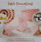 Amscan Table Decorations 3D Blush Birthday 1PC- 7.4IN 10.5IN 2PCS- 4.5IN X6.5 New. Price: $12.29.