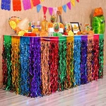 Mega-l Fiesta Party Decorations 2PACK Mexican Themed Wavy Metallic Tinsel Foi... New. Price: $20.73.