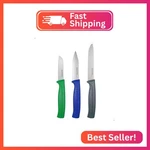 Kitchen Knife Set, Mattstone Hill Paring - 4.7" Serrated Utility New. Price: $16.94.