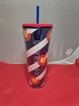 Starbucks Colorado Flag 24OZ Cold Cup Tumbler W/ Straw Limited Edition A3 New. Price: $19.99.