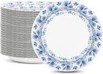 Charmount Paper Plates Bulk Inch, 150PCS Disposable 150PC, Blue New. Price: $28.88.