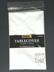 Amscan White Plastic Tablecover 84" Round 213 Cm Dining Kitchen Picnic New. Price: $9.00.