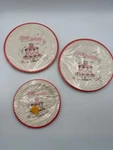 Vintage Contempo Happy Birthday Party Plates 24 Ct Plastic Coated 9" & 7" Usa Used. Price: $19.99.
