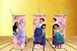 Disney Encanto Stainless Steel Tumbler Multicolor W/ Straw (20 Oz) New. Price: $24.00.