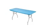 8' X 30" Kwik-cover Rectangular Plastic Table Covers (10 Ct), Indoor Outdoor New. Price: $34.99.