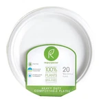 Repurpose Compostable Bagasse Plates 20 Count (pack Of 12) New. Price: $90.99.