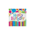 Creative Converting 665412 Bright And Bold Happy Birthday Lunch Napkins, 16 C... New. Price: $11.13.