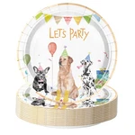 25PCS Birthday Paper Plates - 7 Inch Adorable Dog Disposable Decorativ... New. Price: $14.46.