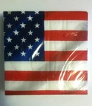 Creative Converting Glorious Flag 3-PLY Luncheon Napkins 48CT New. Price: $12.00.