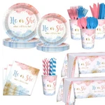 Aibiin 194 Pcs Gender Reveal Decorations Serves 24, Pink New. Price: $38.76.