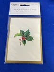 Caspari, Die-cut Place Cards, Holly New. Price: $9.99.